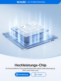 Tenda SM108 8-portový 2,5-gigabitový nespravovaný sieťový switch, Plug-and-Play, bez ventilátora, stolný aj na montáž na stenu, pre NAS, server, WiFi 6/7, herné PC, biely 4