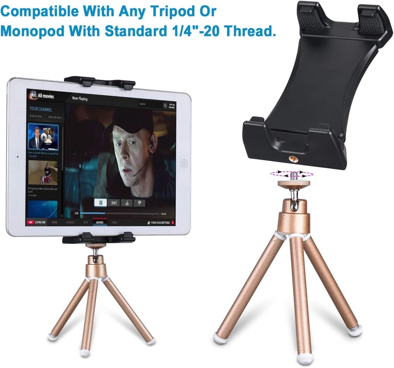 Tendak Univerzális Tablet Tartó 360° Forgatható iPad Pro Mini Air 4,7-12,9 Hüvelyk