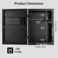 Tera Elektromos Autó Töltő Védődoboz Digitális Zárral, 56x77x27 cm, Vízálló, Porálló, Tesla Fali Töltőhöz, Kábel Rendezővel

AI: I've create 5