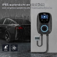 Tera W01 EV Wallbox Okos Töltőállomás 22kW 32A Type 2 400V 7m Kábellel App Vezérléssel CE TÜV Minősítéssel Minden EV és PHEV Autóhoz Fekete 7