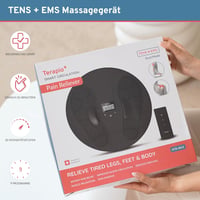 Terapio Lábmasszírozó Készülék Vérkeringés Javítására - EMS TENS Elektroterápiás Eszköz Duzzadt Lábra és Fájó Talpra 5