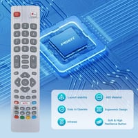 Zamjenski univerzalni daljinski upravljač Terloogee za Sharp TV, s 4 tipke za brzi pristup, za Smart TV, spreman za upotrebu bez postavljanja 6