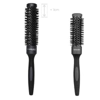 Termix Evolution XL keramická guľatá kefa na vlasy 28 mm čierna – s ionizovanými štetinami, o 3 cm dlhšia, pre rýchlejšie sušenie, na dlhé vlasy 4