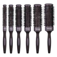 Termix Evolution XL keramická guľatá kefa na vlasy 28 mm čierna – s ionizovanými štetinami, o 3 cm dlhšia, pre rýchlejšie sušenie, na dlhé vlasy 8
