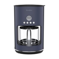 Programovateľný prekvapkávací kávovar Terraillon New Moon so sklenenou kanvicou – modrý – 1,25 l 1