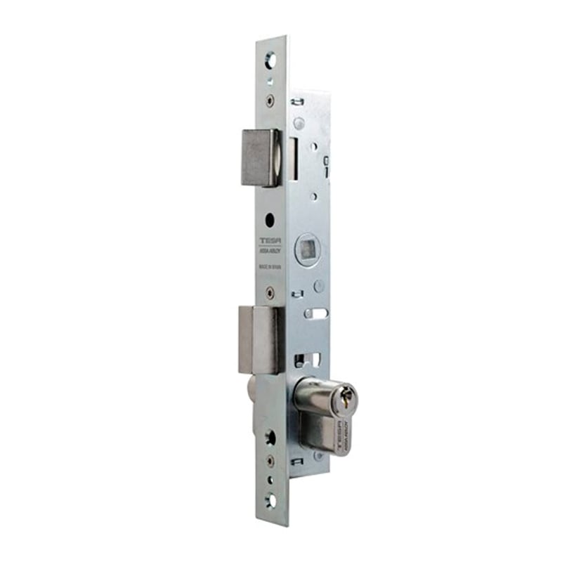 Tesa Assa Abloy 2200 jednobodový zadlabávací zámok pre biele kovové profily - 13,5 mm