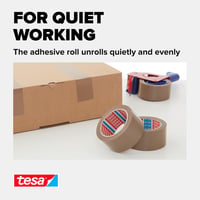 tesa baliaca páska s odvíjačom – priehľadná – 2 x 66 m x 50 mm 5