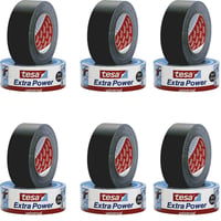 Bandă adezivă de reparații tesa Extra Power Universal 56389 – Negru, 50 m x 50 mm – Bandă adezivă rezistentă pentru reparații 3
