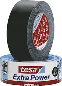 Bandă adezivă de reparații tesa Extra Power Universal 56389 – Negru, 50 m x 50 mm – Bandă adezivă rezistentă pentru reparații 2
