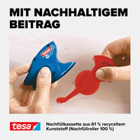 Náhradná kazeta tesa Glue Roller Permanent, lepiaci strojček 5 x 14 m x 8,4 mm, balenie 6