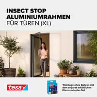 Plasă de insecte pentru ușă tesa Insect Stop ALU COMFORT XL 120x240 cm cu ramă din aluminiu 3