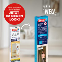 Plasă de insecte pentru ușă tesa Insect Stop ALU COMFORT XL 120x240 cm cu ramă din aluminiu 2