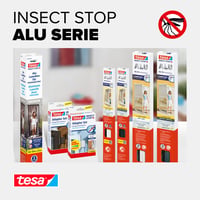 Perdea împotriva insectelor cu lamele tesa INSECT STOP Premium – Antracit, 95x220 cm – Pentru balcon și ușă de terasă, fixare telescopică fără găurire 9