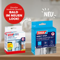 Set de adaptoare de fixare tesa Insect Stop pentru uși cu plasă împotriva insectelor - Alb 2