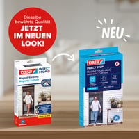 Magnetická sieťka proti hmyzu tesa Insect Stop, 2,2 m x 1,0 m, antracitová, dverová závesná sieťka 2
