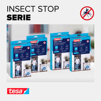 Magnetická sieťka proti hmyzu tesa Insect Stop, 2,2 m x 1,0 m, antracitová, dverová závesná sieťka 8