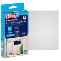 Plasă de insecte tesa Insect Stop cu scai pentru ușă - 110 x 130 cm - Plasă de protecție împotriva insectelor, culoare antracit 1