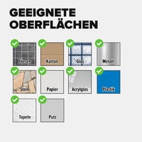 tesa obojstranná lepiaca páska Universal - na balenie, dekorovanie, koberce a ručné práce - 10 m x 50 mm 5