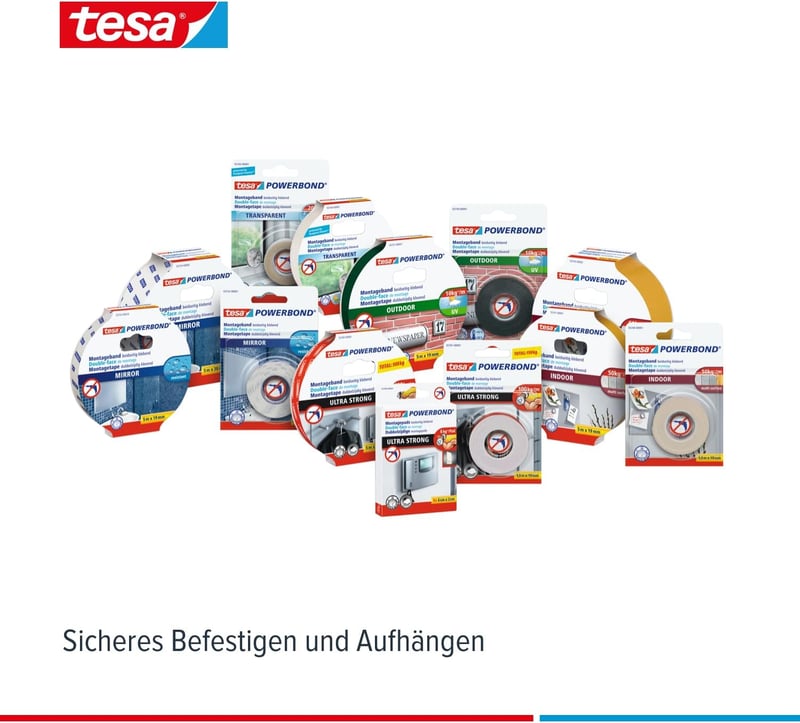 Tesa Powerbond Ultra Strong ragasztószalag 5m x 19mm
