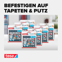 Benzi adezive tesa Powerstrips CLICK Small - 16 x 2 bucăți, reutilizabile, se îndepărtează fără urme 7