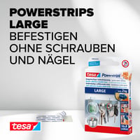 tesa Powerstrips Large öntapadós rögzítőcsík 58000 - erős tartás 2