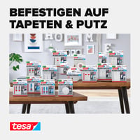 Cui adeziv tesa pentru tapet și tencuială, capacitate portantă 2 kg, 3 x 2 cuie, Powerstrips, îndepărtare fără urme, pentru suprafețe delicate 7