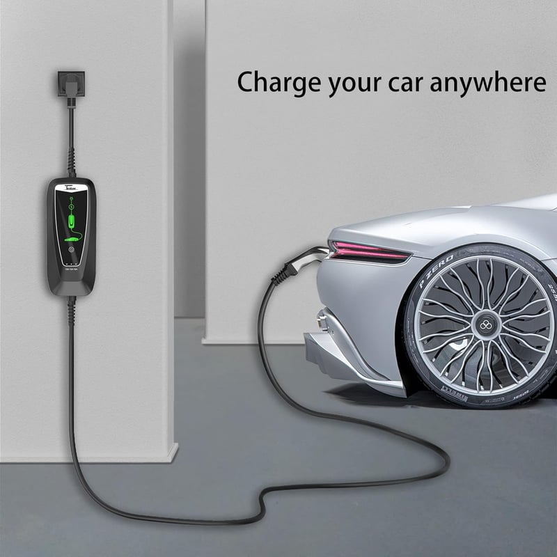 Teskee Type 2 Schuko 3.68 kW hordozható EV töltőkábel 16A 6m IP65