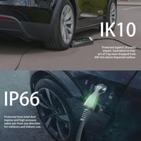 Teskee Type 2 Schuko 3.68 kW hordozható EV töltőkábel 16A 6m IP65 5