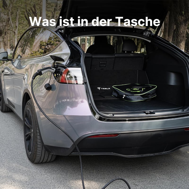 Teskee Type 2 Schuko 3.68 kW hordozható EV töltőkábel 16A 6m IP65