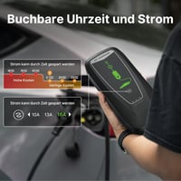 Teskee Type 2 Schuko 3.68 kW hordozható EV töltőkábel 16A 6m IP65 2
