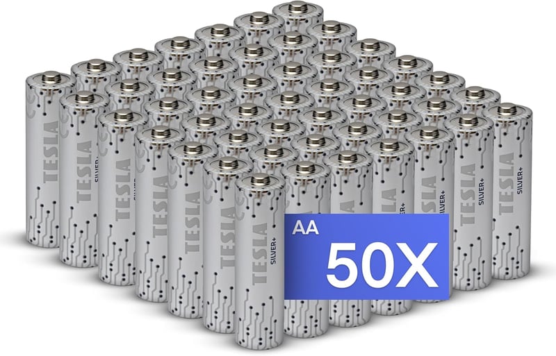 Tesla Future Batteries AA LR6 Alkáli Elem 50db Csomag - Nagy Teljesítményű Tartós Ceruza Elem 2600mAh Játékvezérlőkhöz

AI: I need to create