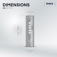 Tesla Future Batteries AA LR6 Alkáli Elem 50db Csomag - Nagy Teljesítményű Tartós Ceruza Elem 2600mAh Játékvezérlőkhöz

AI: I need to create 3