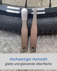 Teslniher Kerékpár Multiszerszám 16-in-1 Javító Készlet Hegyi Kerékpárhoz Foltokkal és Szelep Adapterekkel Fekete 5