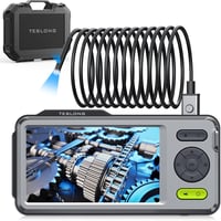 Teslong 1080P HD Kettős Lencsés Endoszkóp Kamera 5mm IP67 Vízálló Vizsgálókamera Beépített Világítással és 32GB TF Kártyával 5m Kábellel 1