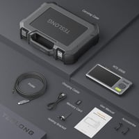 Teslong 1080P HD Kettős Lencsés Endoszkóp Kamera 5mm IP67 Vízálló Vizsgálókamera Beépített Világítással és 32GB TF Kártyával 5m Kábellel 8