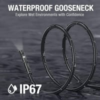 Teslong Endoszkóp Kamera 3 Lencsével, 5" IPS Kijelzővel, 5m Vízálló Vizsgálókamera, Kézi Fókusz, 32GB Kártya, 3500mAh Akkumulátor 6