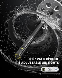 Teslong Ipari Endoszkóp Kamera - Kettős Lencsés Vizsgálókamera 4,5" IPS Kijelzővel, IP67 Vízálló, 5m Kábel, 2500mAh Akkumulátor, 32GB SD Kár 4