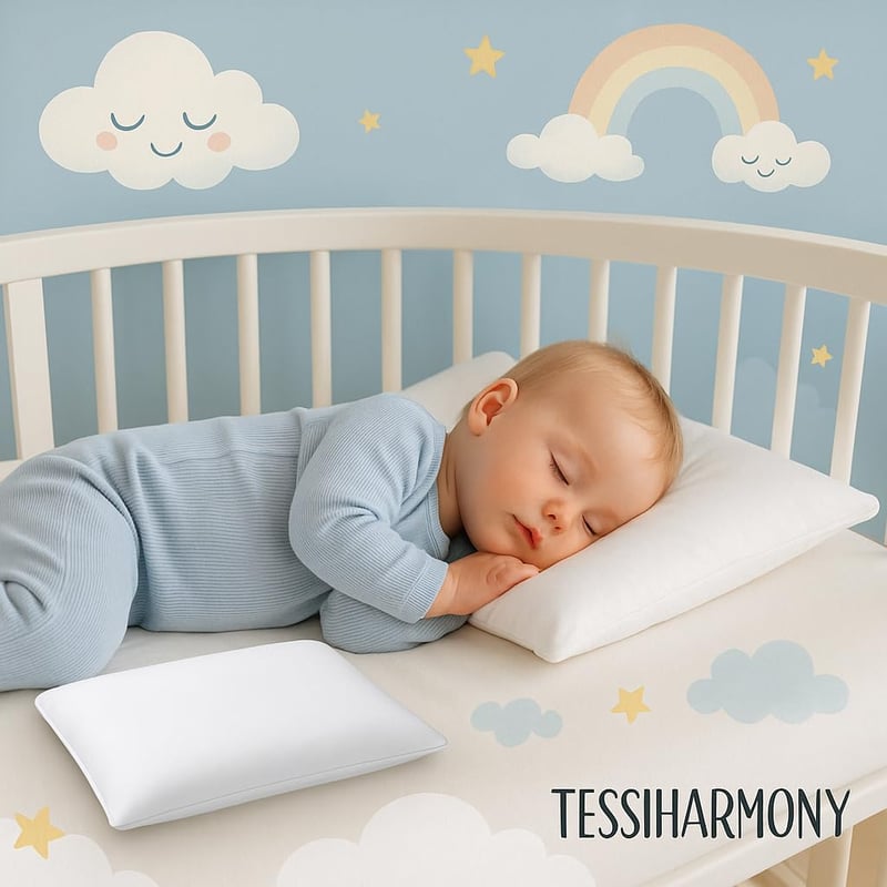 tessiharmony Babaágy Párna 60x40 cm Pamut Hipoallergén Puha