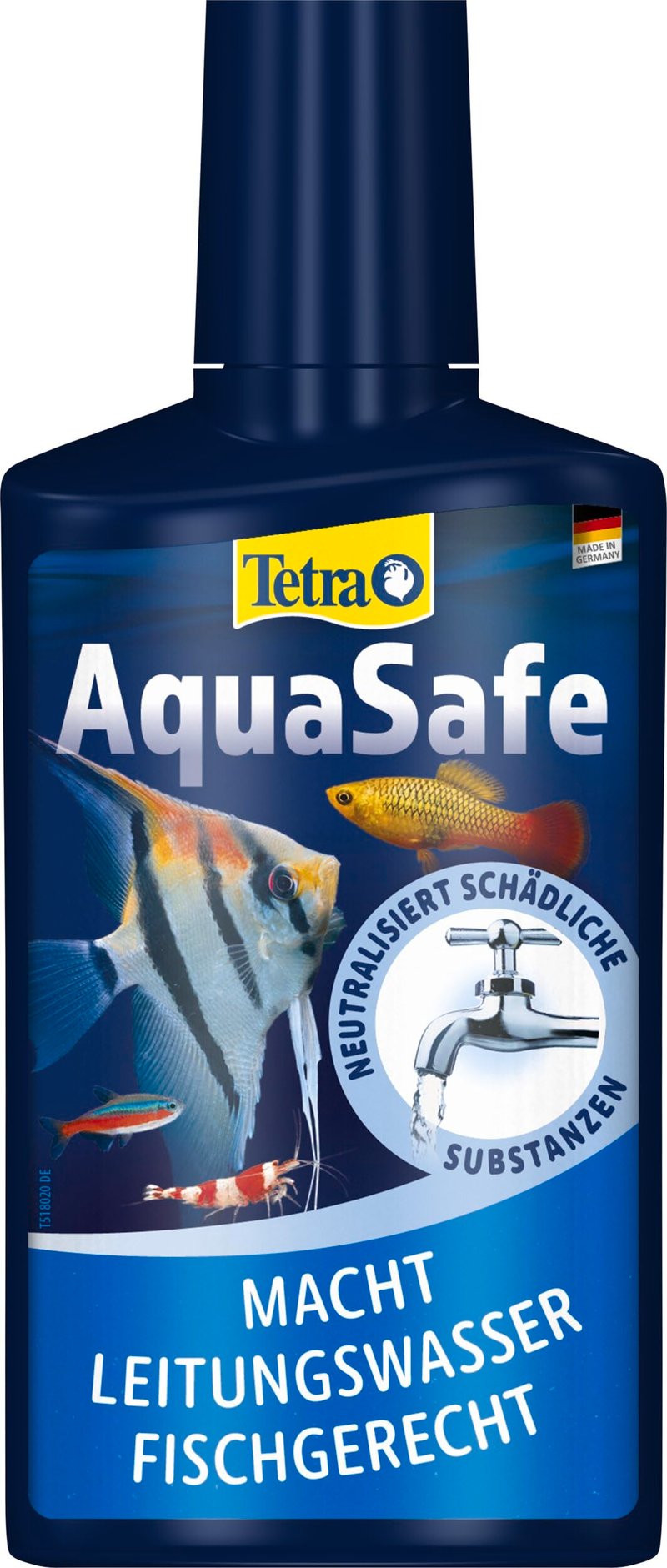 Soluție pentru tratarea apei de la robinet Tetra AquaSafe – 250 ml