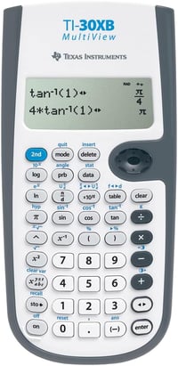 Texas Instruments TI-30XB Multiview Tudományos Számológép Szürke 1