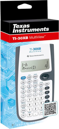 Texas Instruments TI-30XB Multiview Tudományos Számológép Szürke 3
