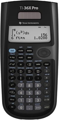 Texas Instruments TI-36X PRO tudományos számológép, 4 soros, francia - fekete 1