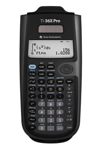 Vedecká kalkulačka Texas Instruments TI-36X PRO, 4-riadková, francúzska – čierna 2