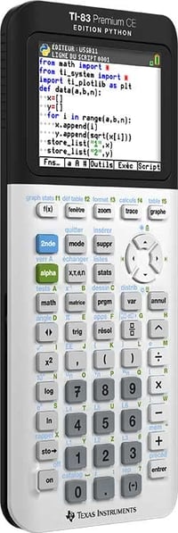Grafická kalkulačka Texas Instruments TI-83 Premium CE Edition Python 5
