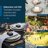 TexDeko obrus na pivný set 250x100 cm antracitový, prateľný na 40 °C, gramáž 170 g/m², na záhradný pivný set 4