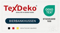 TexDeko obrus na pivný set 250x100 cm antracitový, prateľný na 40 °C, gramáž 170 g/m², na záhradný pivný set 5