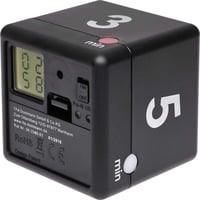 TFA Dostmann Cube Timer digitalni mjerač vremena, upravljanje vremenom, 6x6x6 cm, crni 2