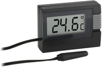 TFA Dostmann digitális hőmérő fekete, pontos hőmérséklet méréshez - black 1