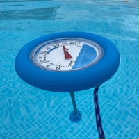 TFA Dostmann Poolwatch 40.2007 analogni termometar za bazen – plavi, velik, lako čitljiv termometar za temperaturu vode, za bazene, jacuzzije i jezerca 2