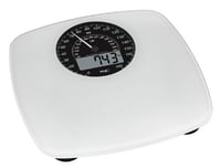 Digitálna a analógová osobná váha TFA Dostmann Swing 50.1003.02, dizajn tachometra, s funkciou pripomienky, 180 kg, biela 2